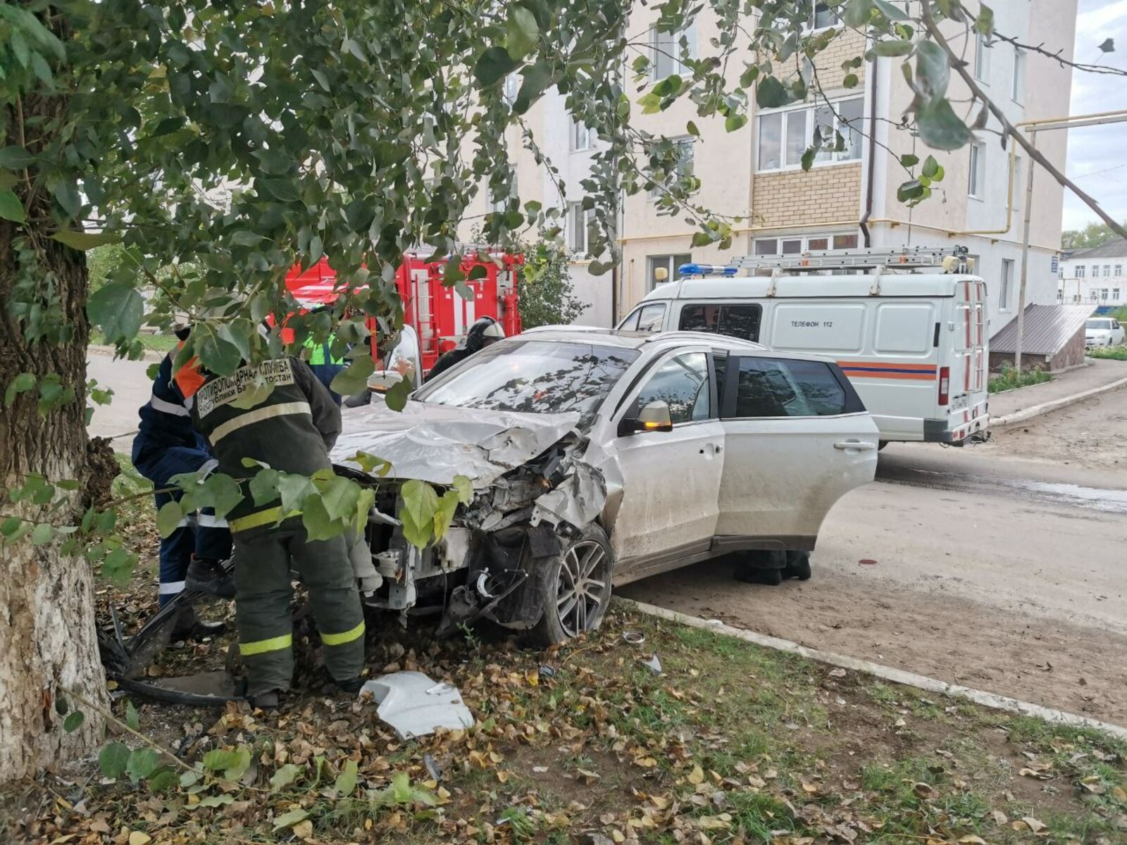 В Туймазах женщина-водитель устроила ДТП и сбила пешехода
