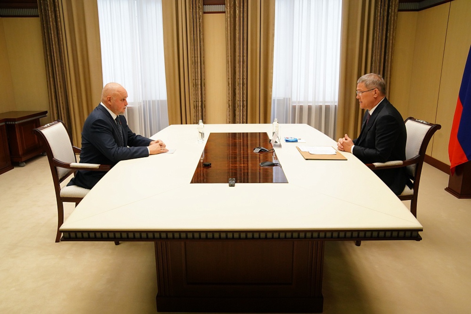 Глава Башкирии встретился с министром энергетики России Сергеем Цивилевым