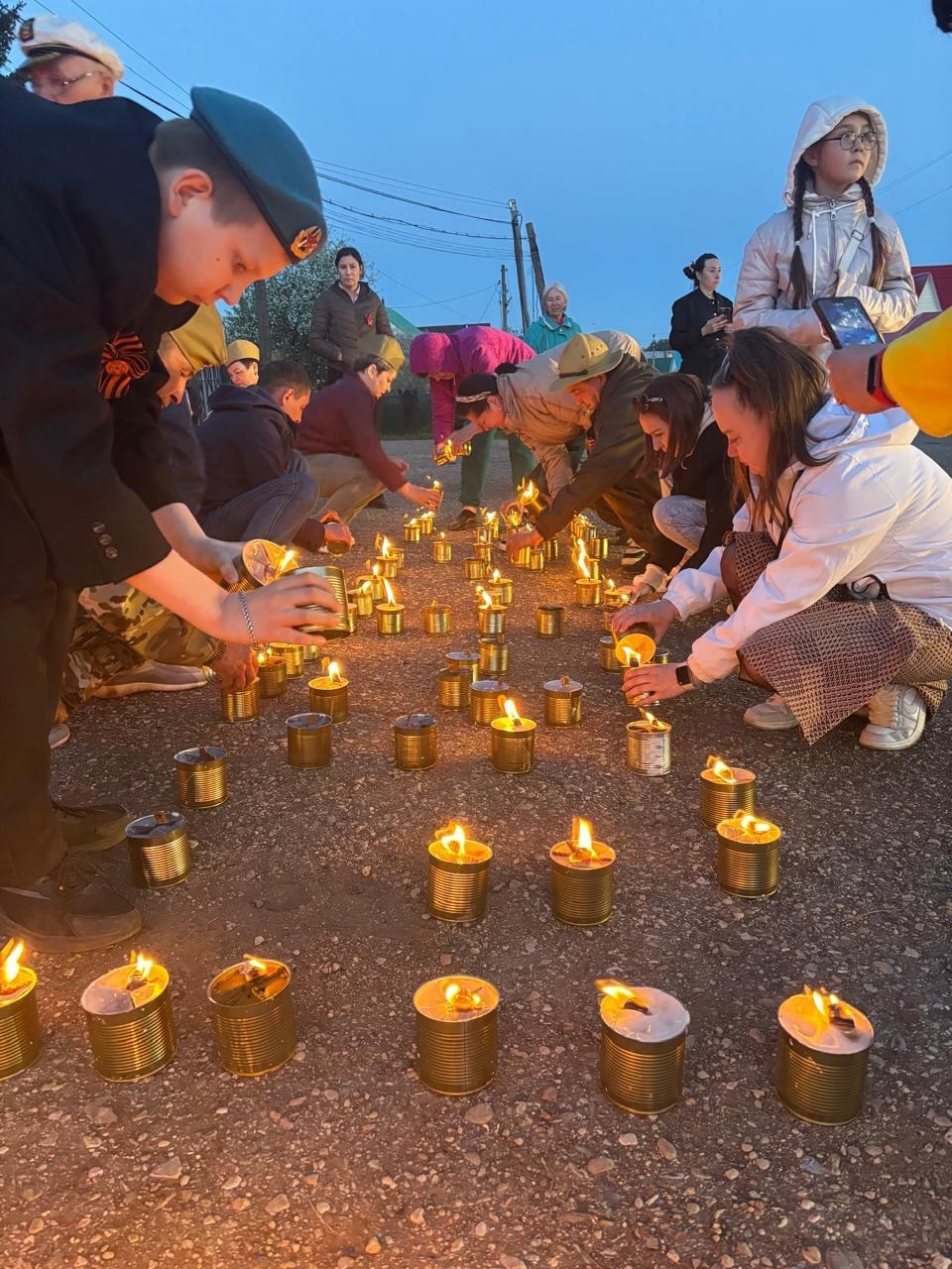 В Туймазинском района прошла акция «Свеча памяти»