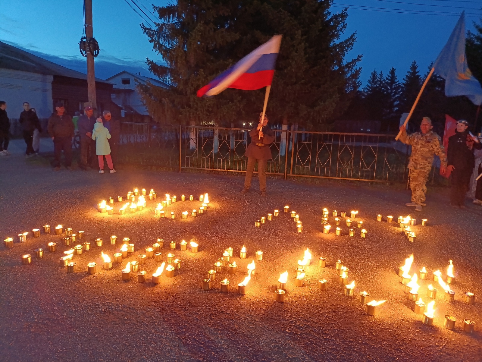 В Туймазинском района прошла акция «Свеча памяти»