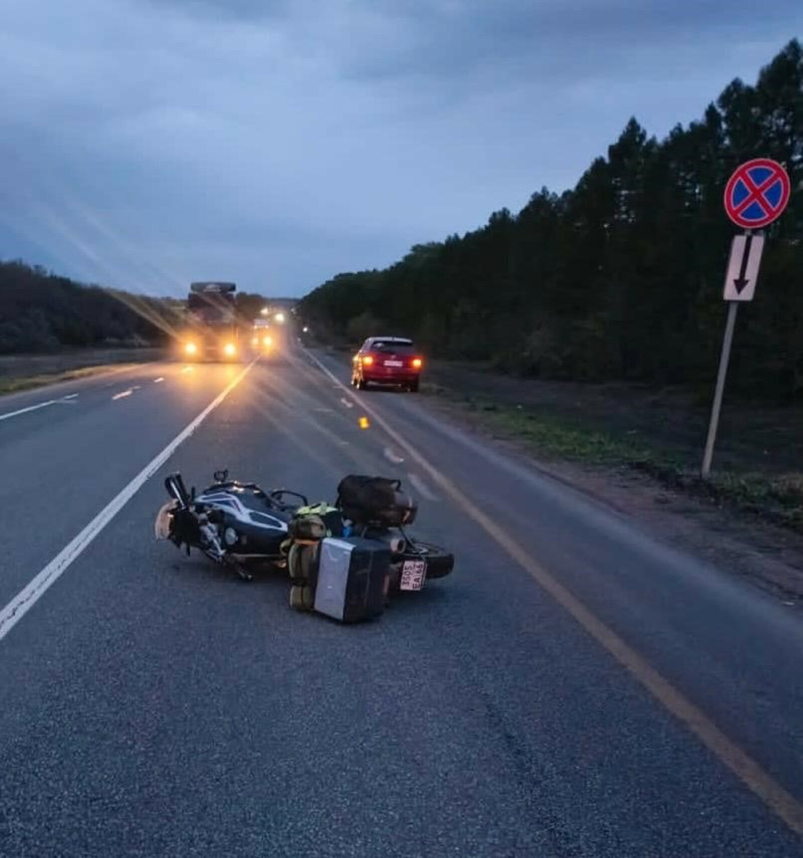 В Туймазинском районе в больницу доставили мотоциклиста