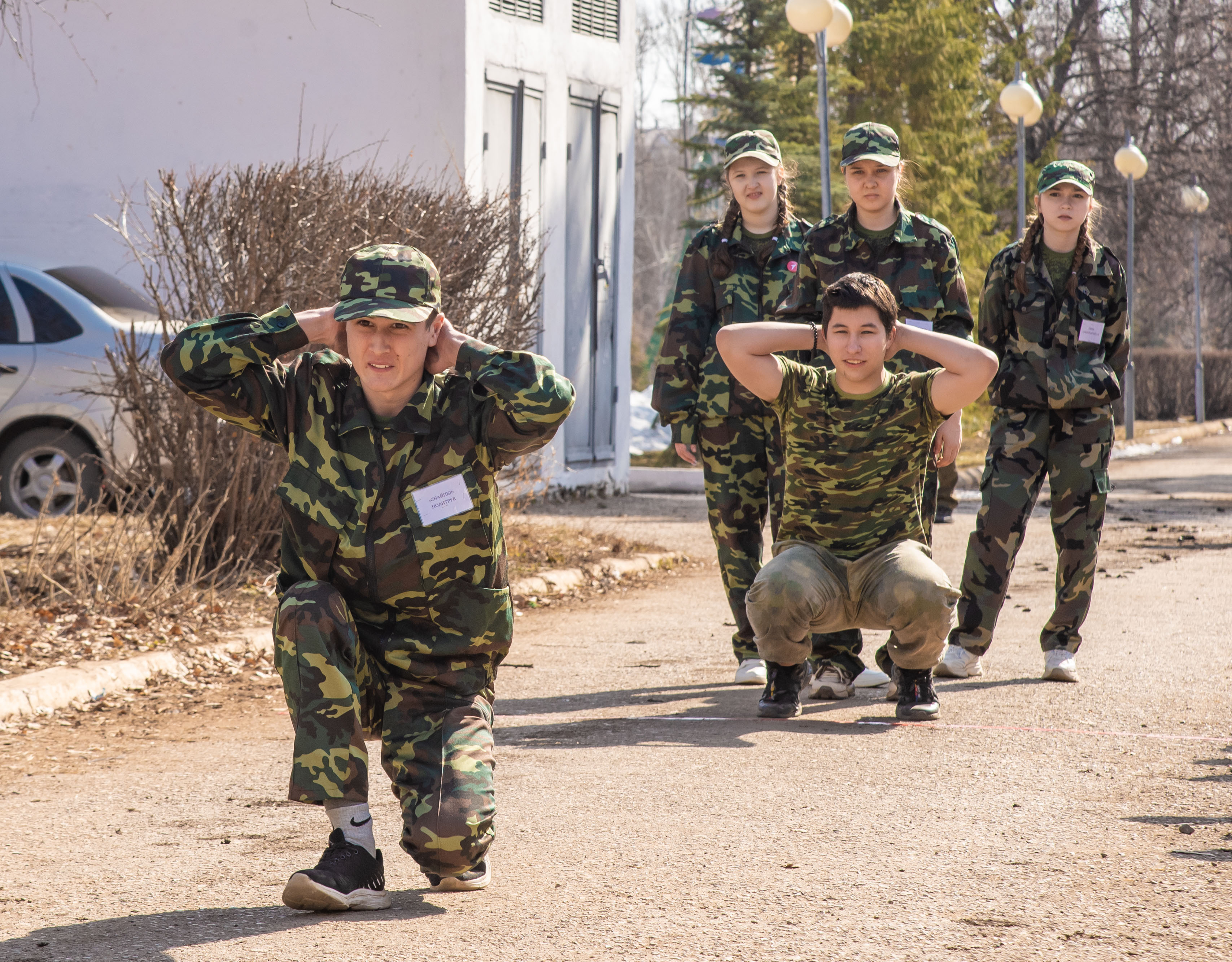 В Туймазах прошел зональный этап игры «Зарница»