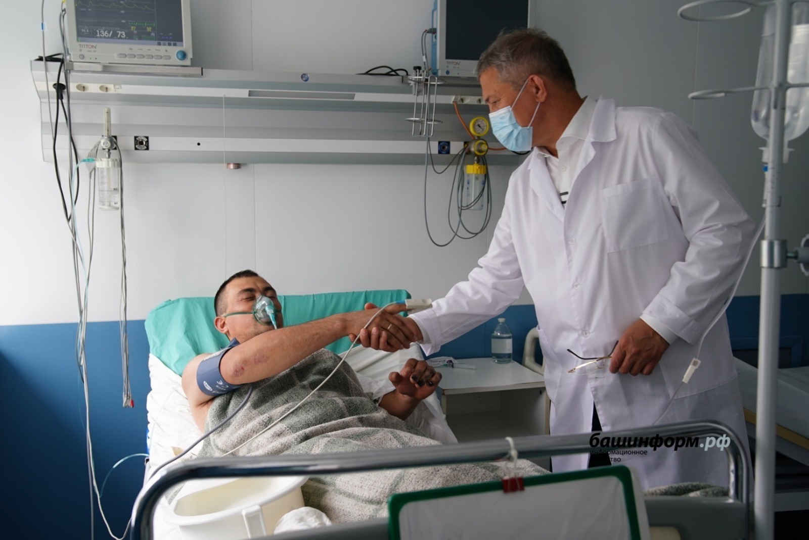 Радий Хабиров посетил пострадавших в ЧС в Стерлитамаке