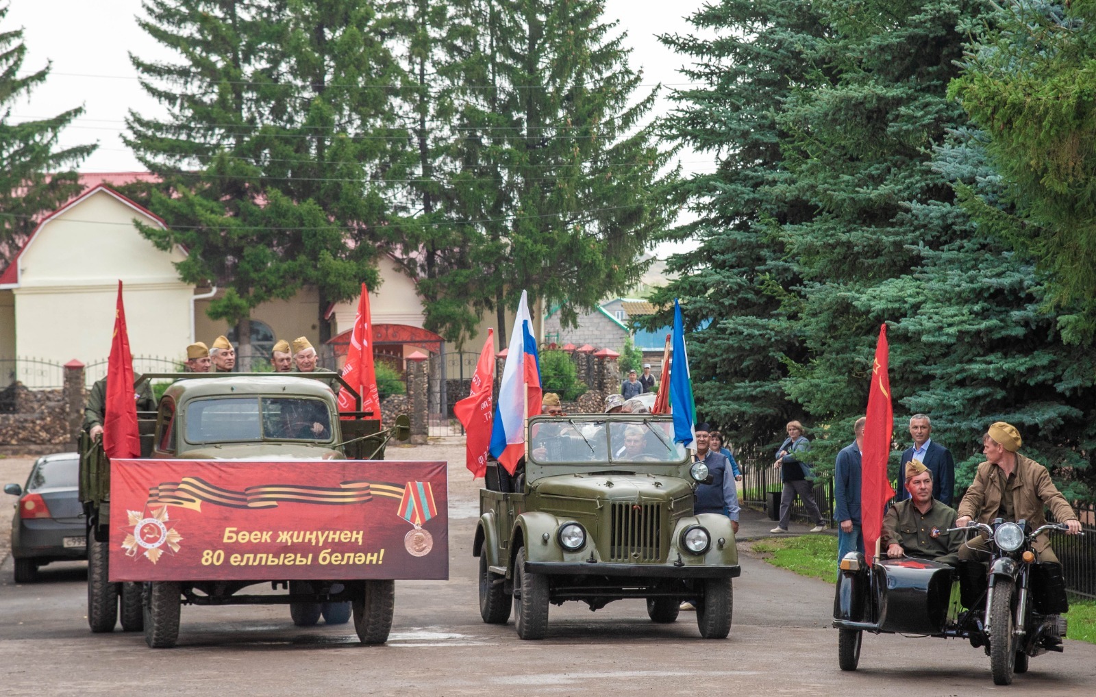 В Туймазинском районе открыли мемориал к 80-летию Победы