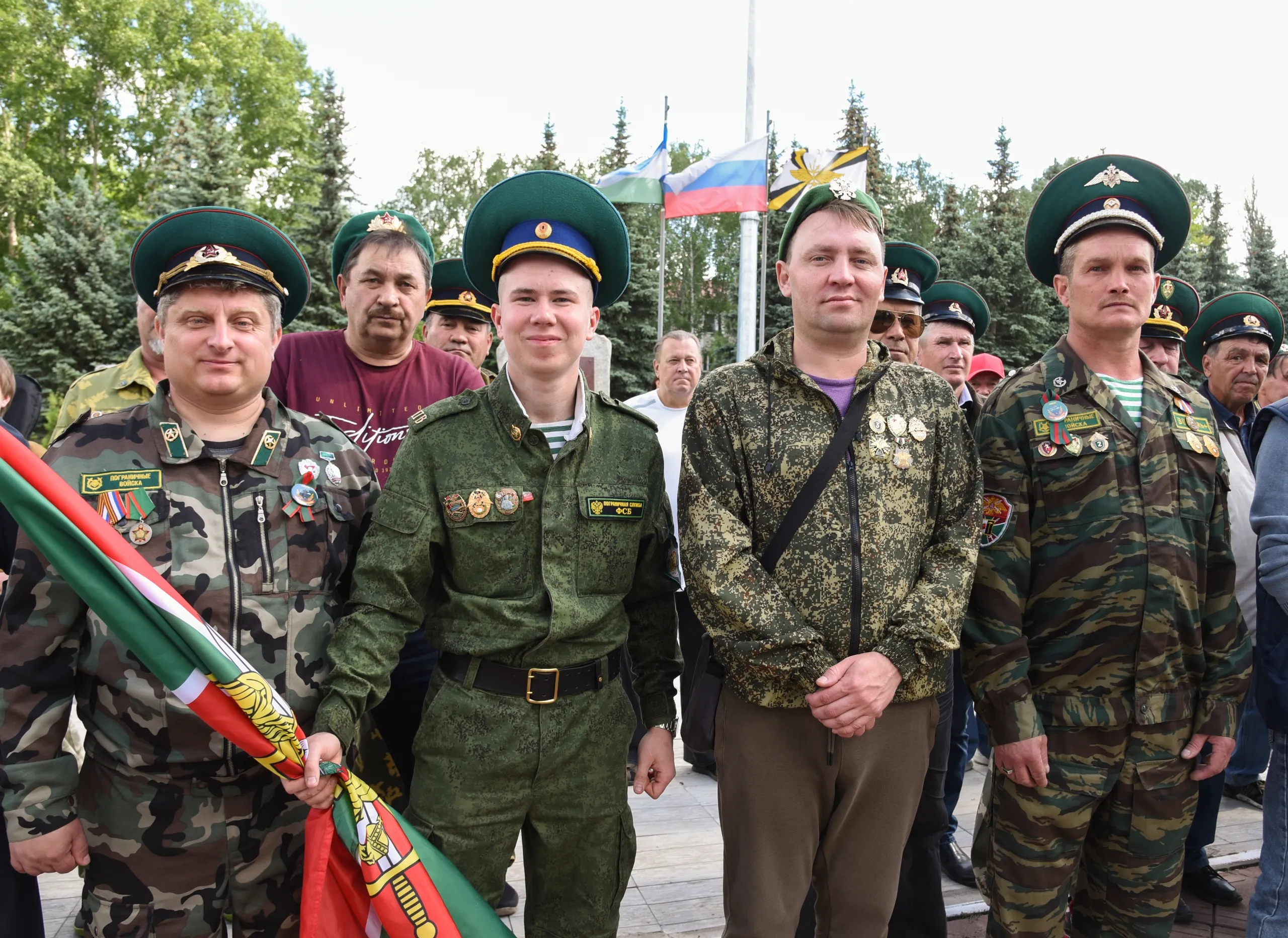 В Туймазах отметили День пограничника