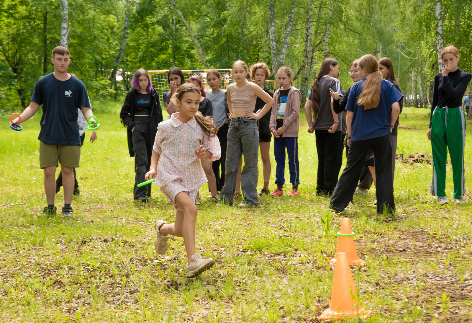 150  школьников Туймазов  собрались в лагере "Ровесник"