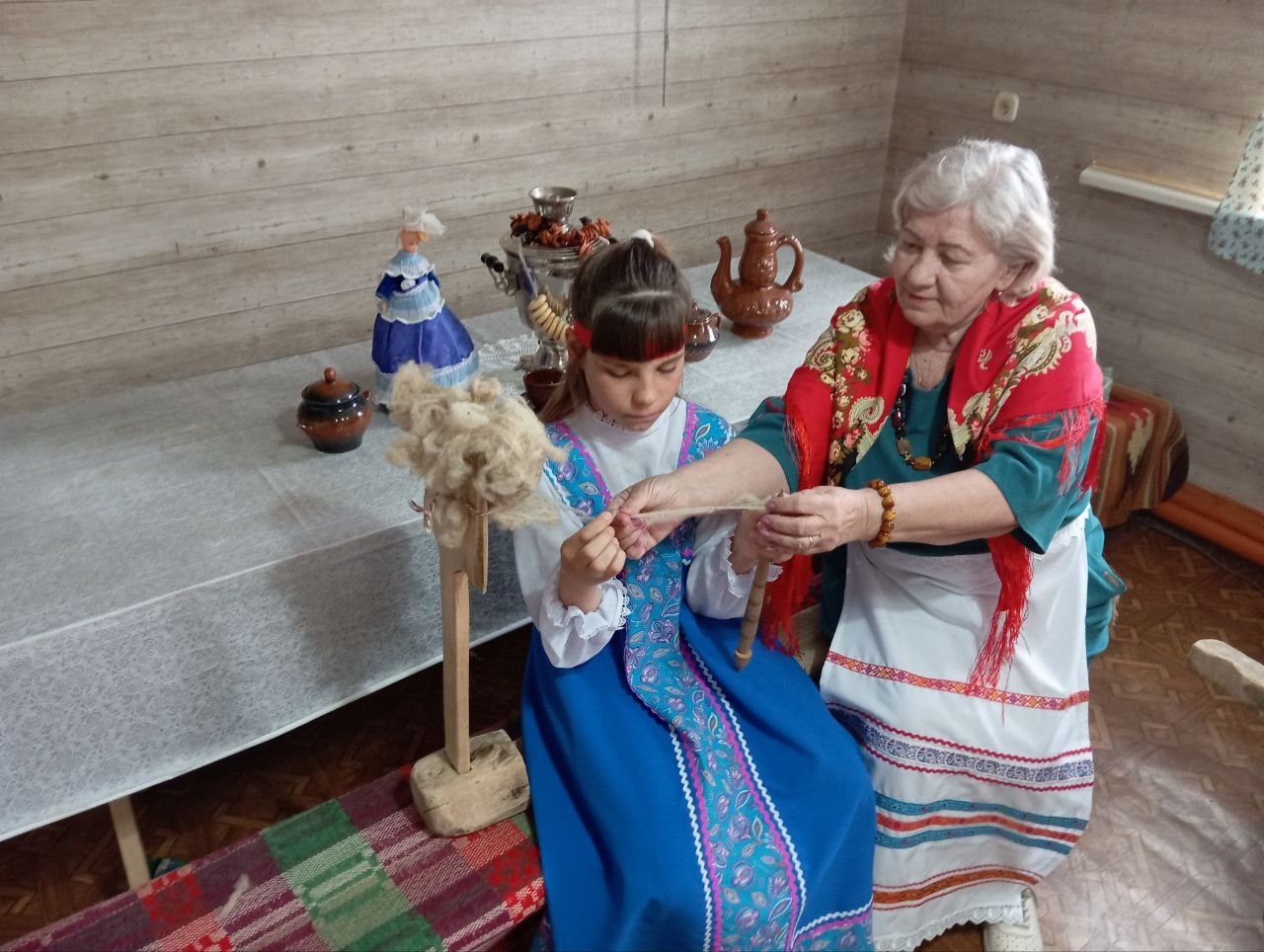 В Башкирии для детей провели колядки и рождественские посиделки