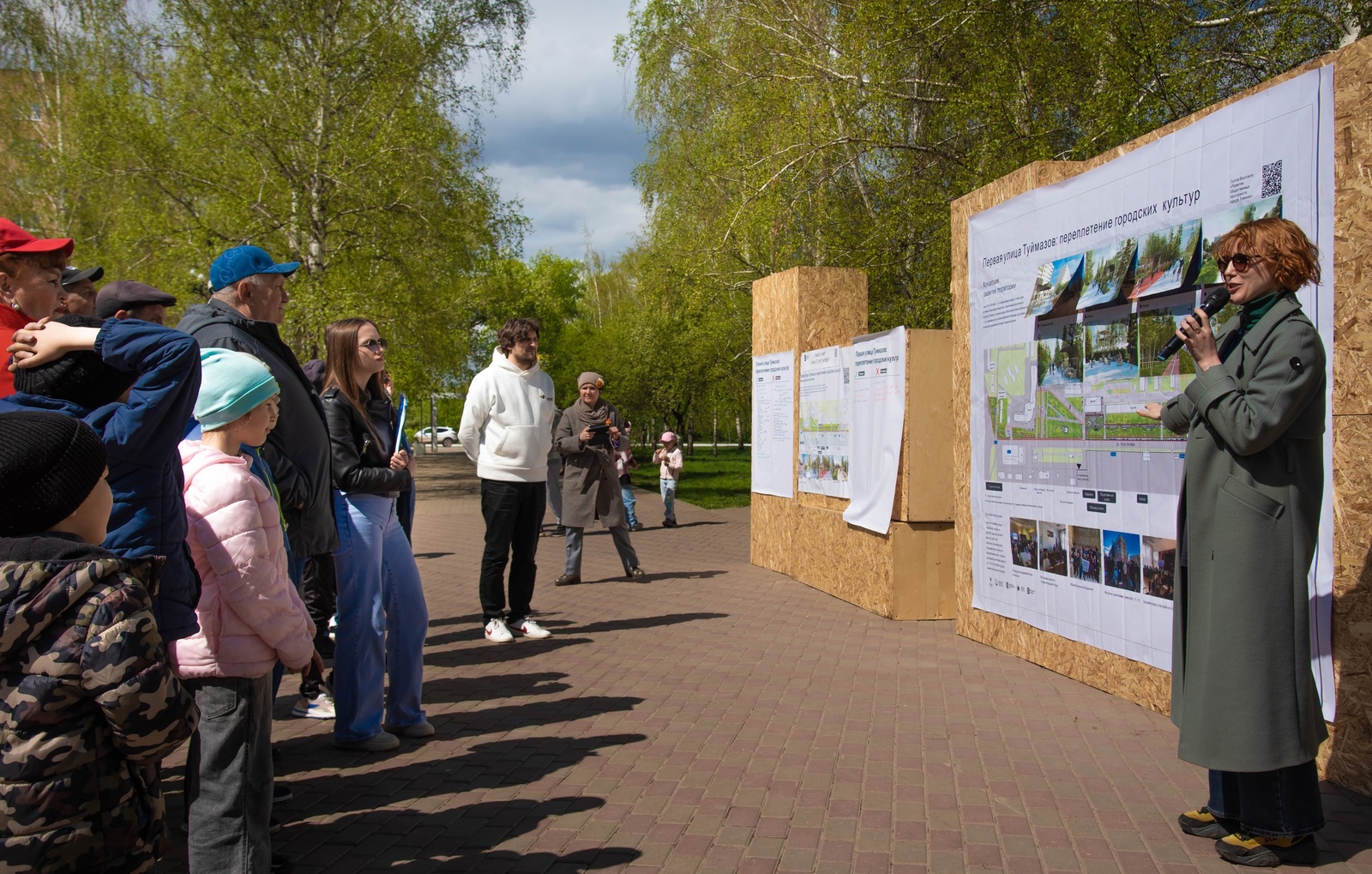 В Туймазах обсудили проект реконструкции сквера