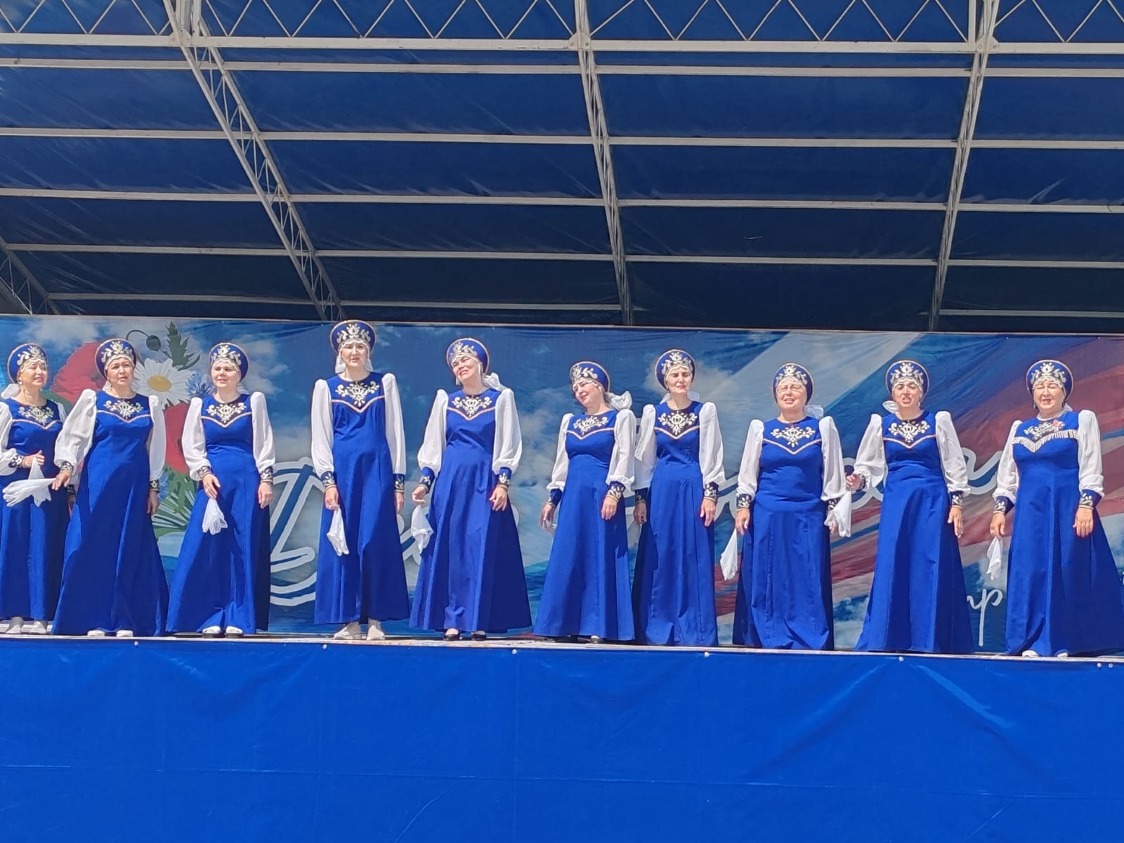 В Туймазах прошел праздничный концерт ко дню России