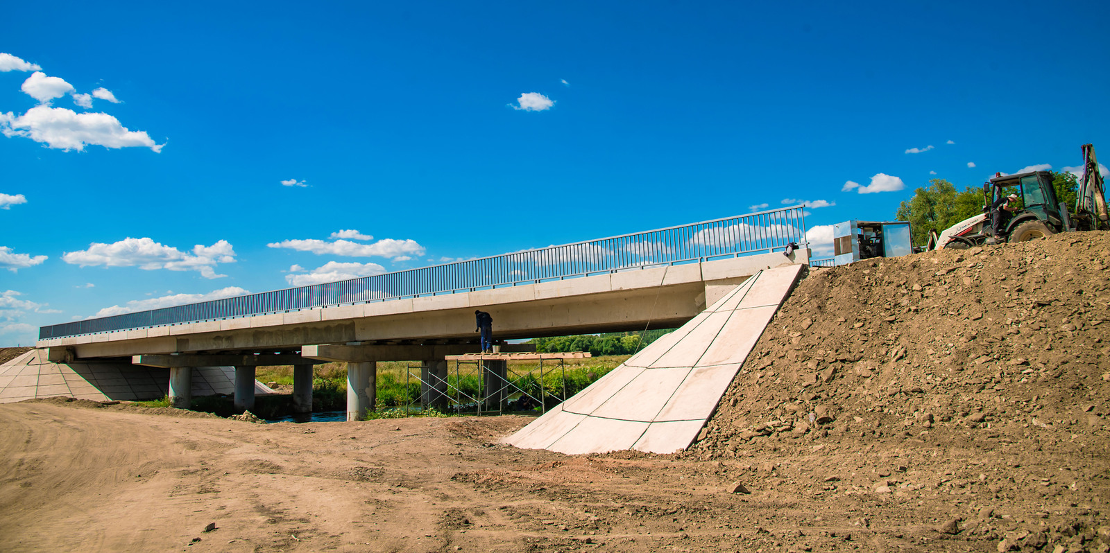 В Туймазах продолжается строительство моста-долгостроя