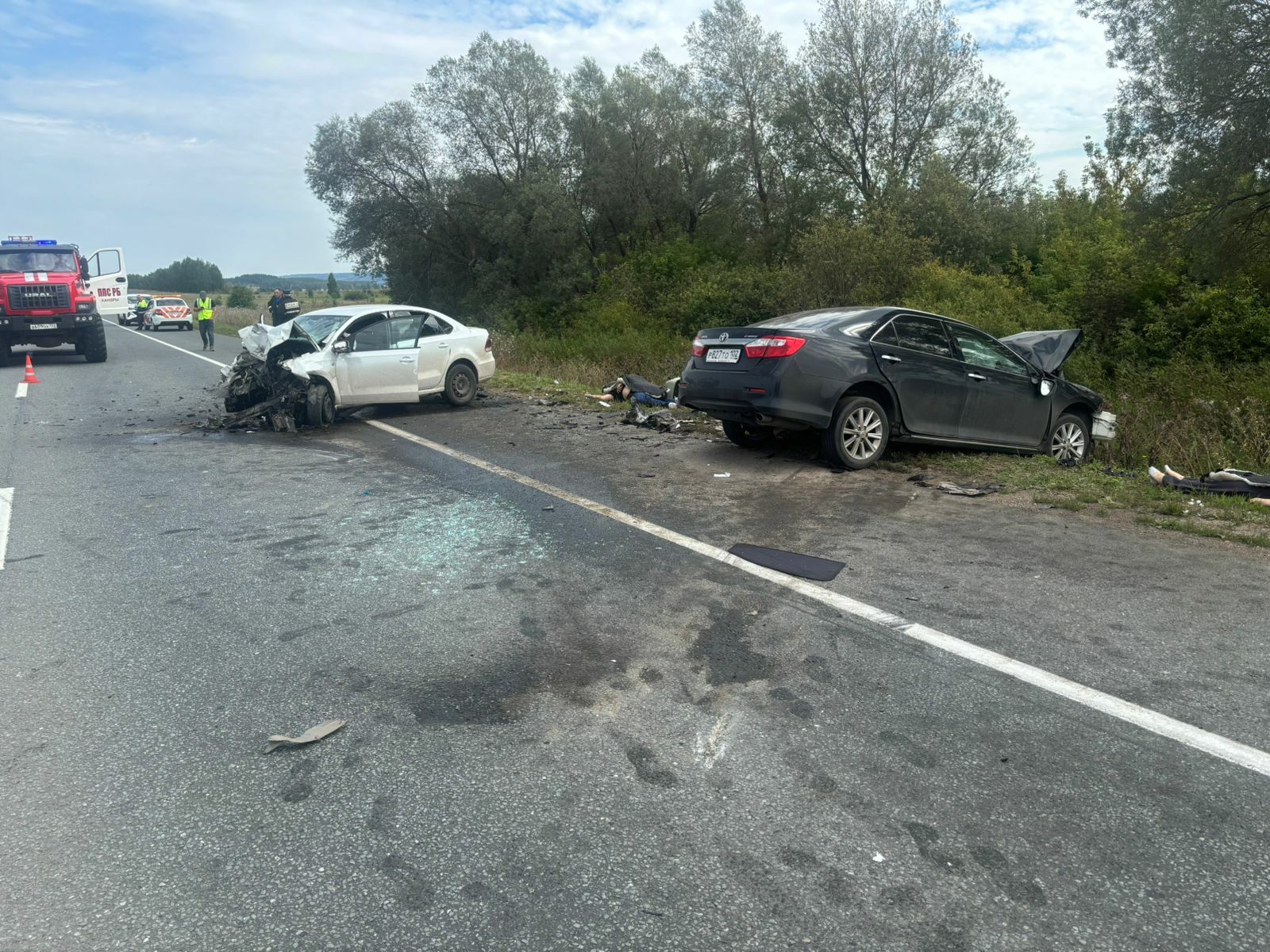 В Туймазинском районе на трассе М5 выясняют обстоятельства ДТП с двумя погибшими