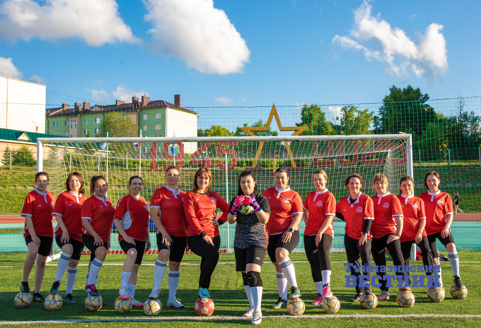 В Башкирии появилась команда «Футбольные мамы»