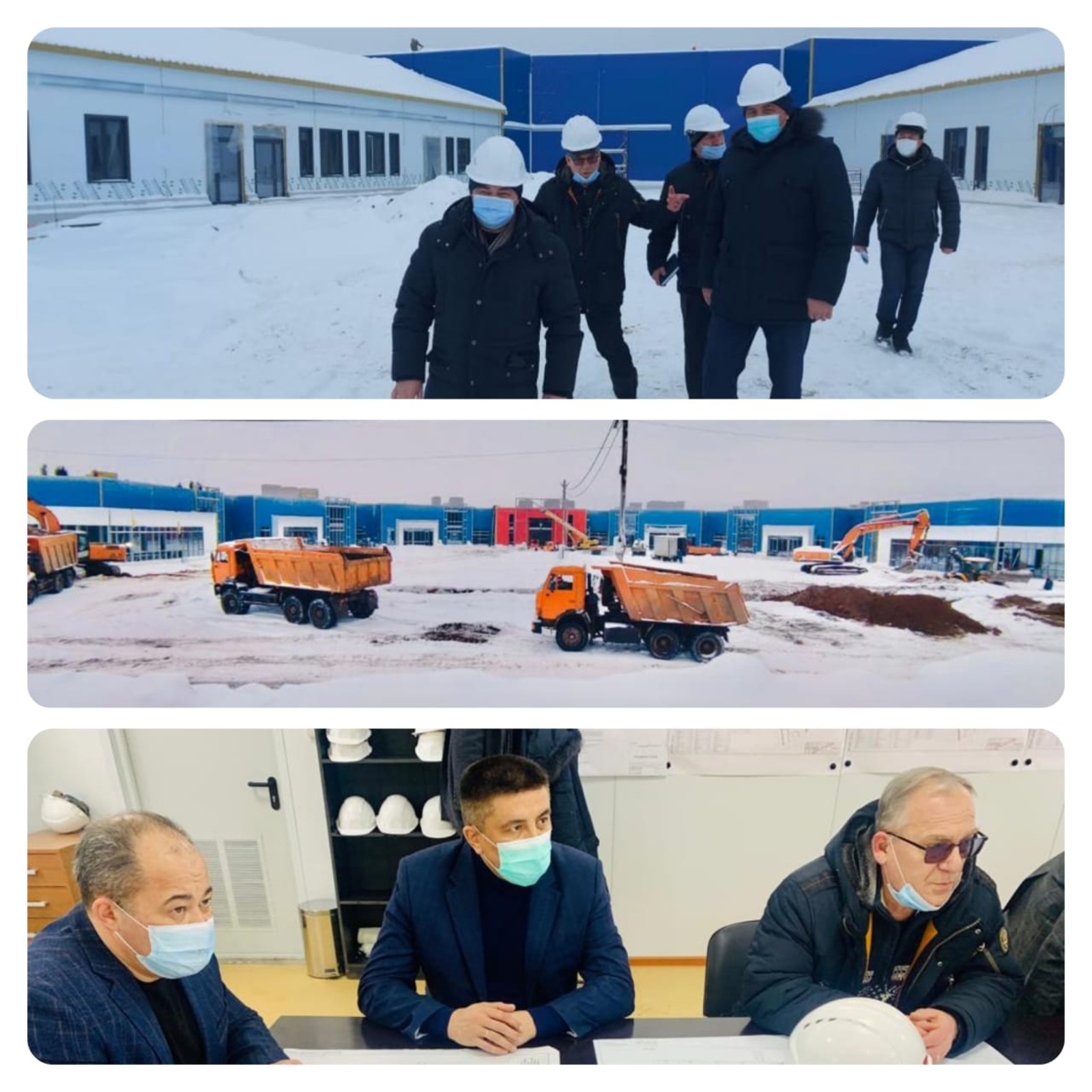 Минздрав проинспектировал строительство Туймазинского ковид-госпиталя