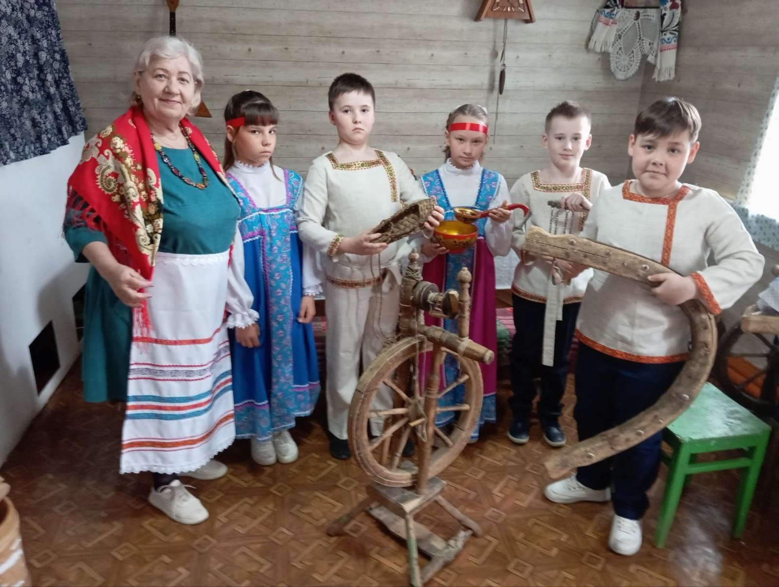 В Башкирии для детей провели колядки и рождественские посиделки