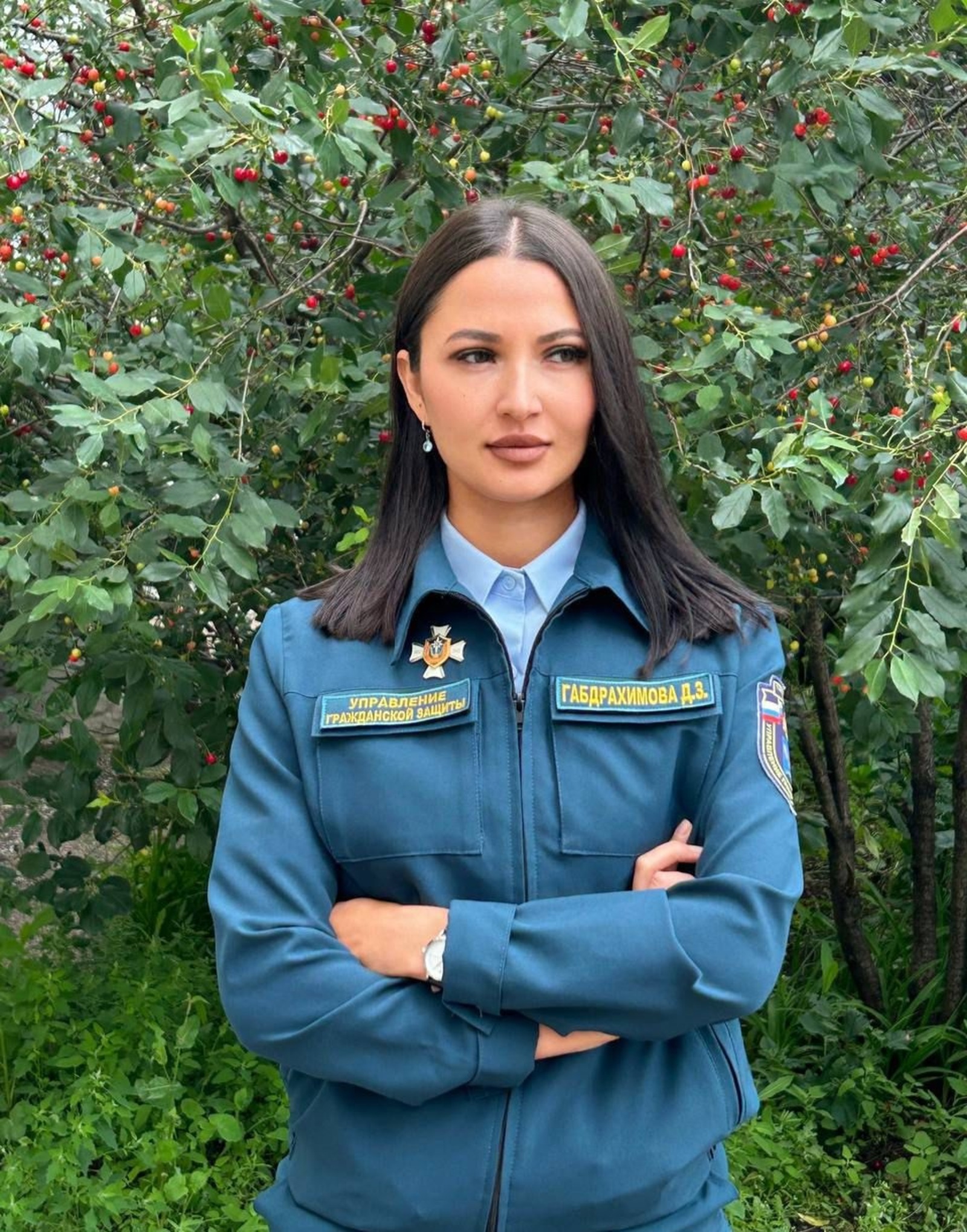 В Туймазах сотрудница Гражданской защиты спасла детей при пожаре