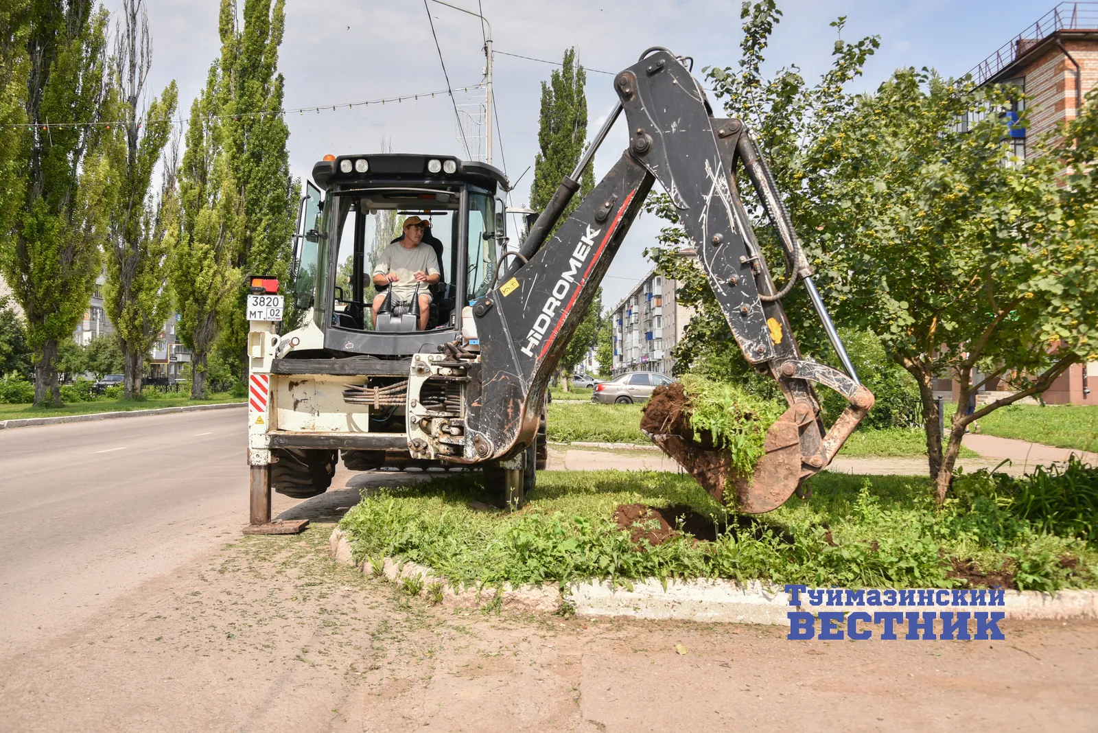 В Туймазах газонам «снизят высоту»