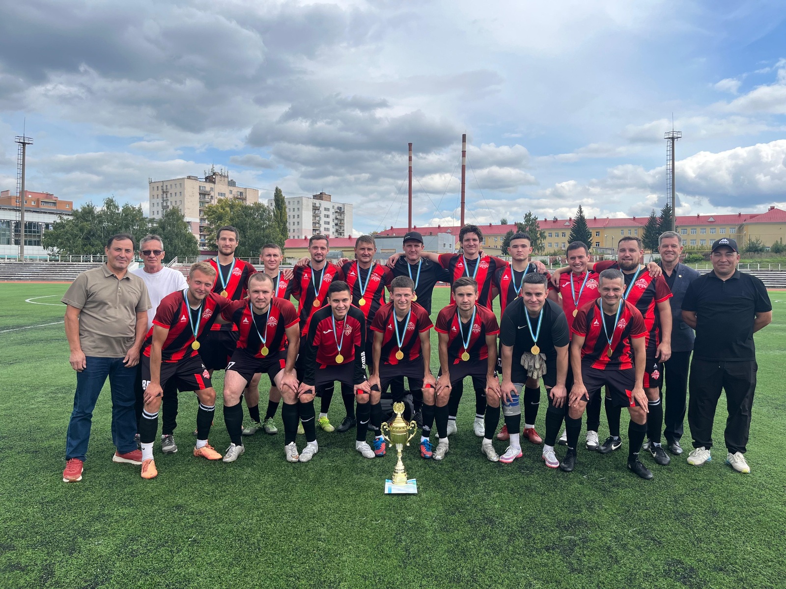 Футболисты из Туймазов одержали победу в финале Сельских игр