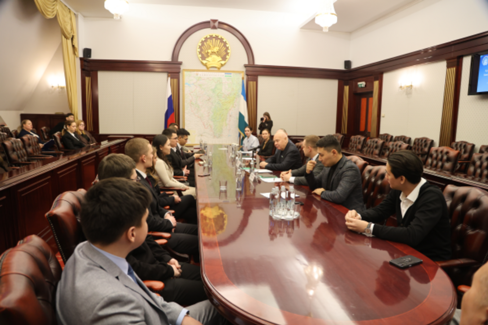 Константин Толкачёв встретился со студентами – уроженцами Башкирии