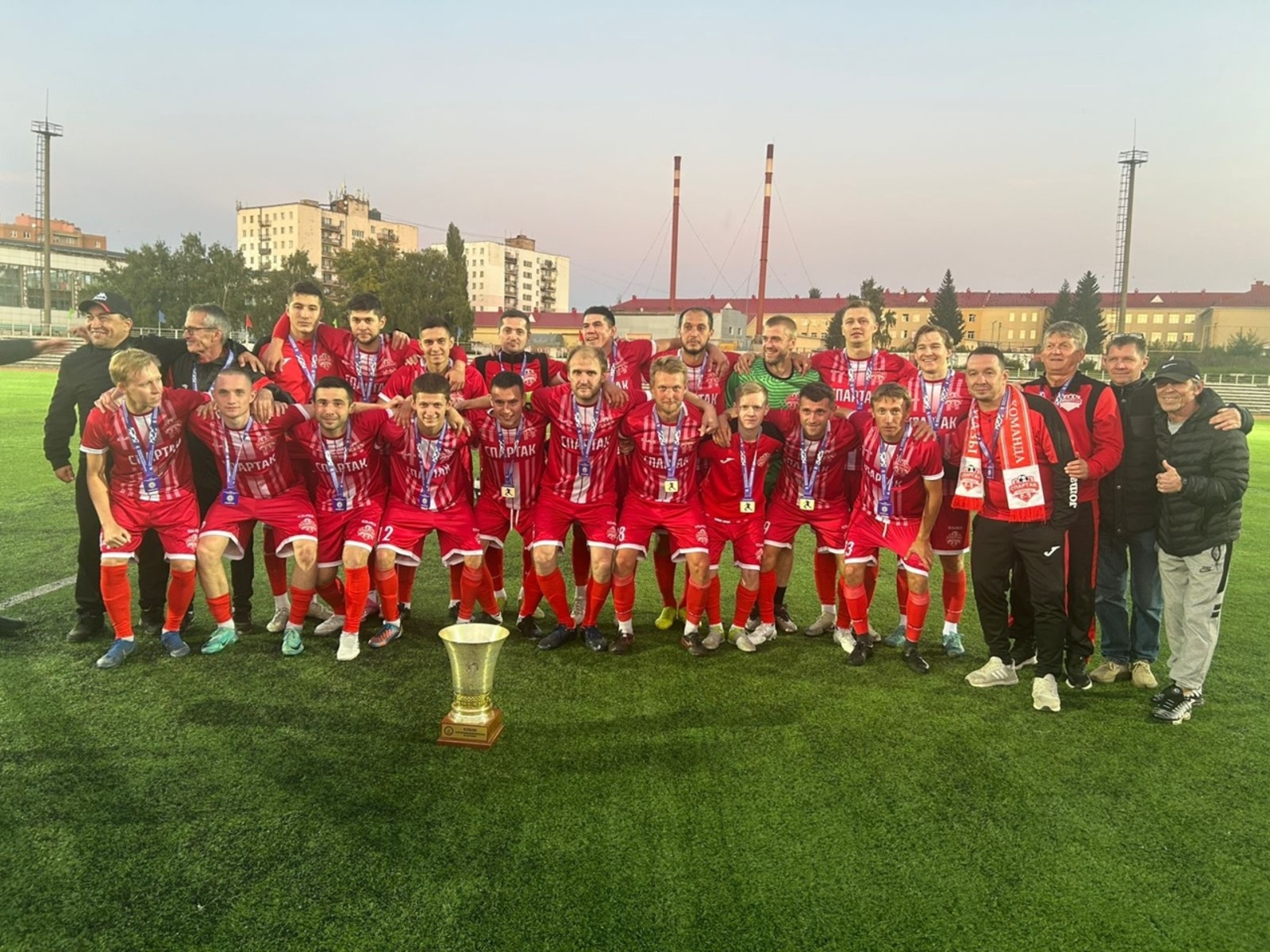 Спортсмены из Туймазов выиграли чемпионат республики по футболу