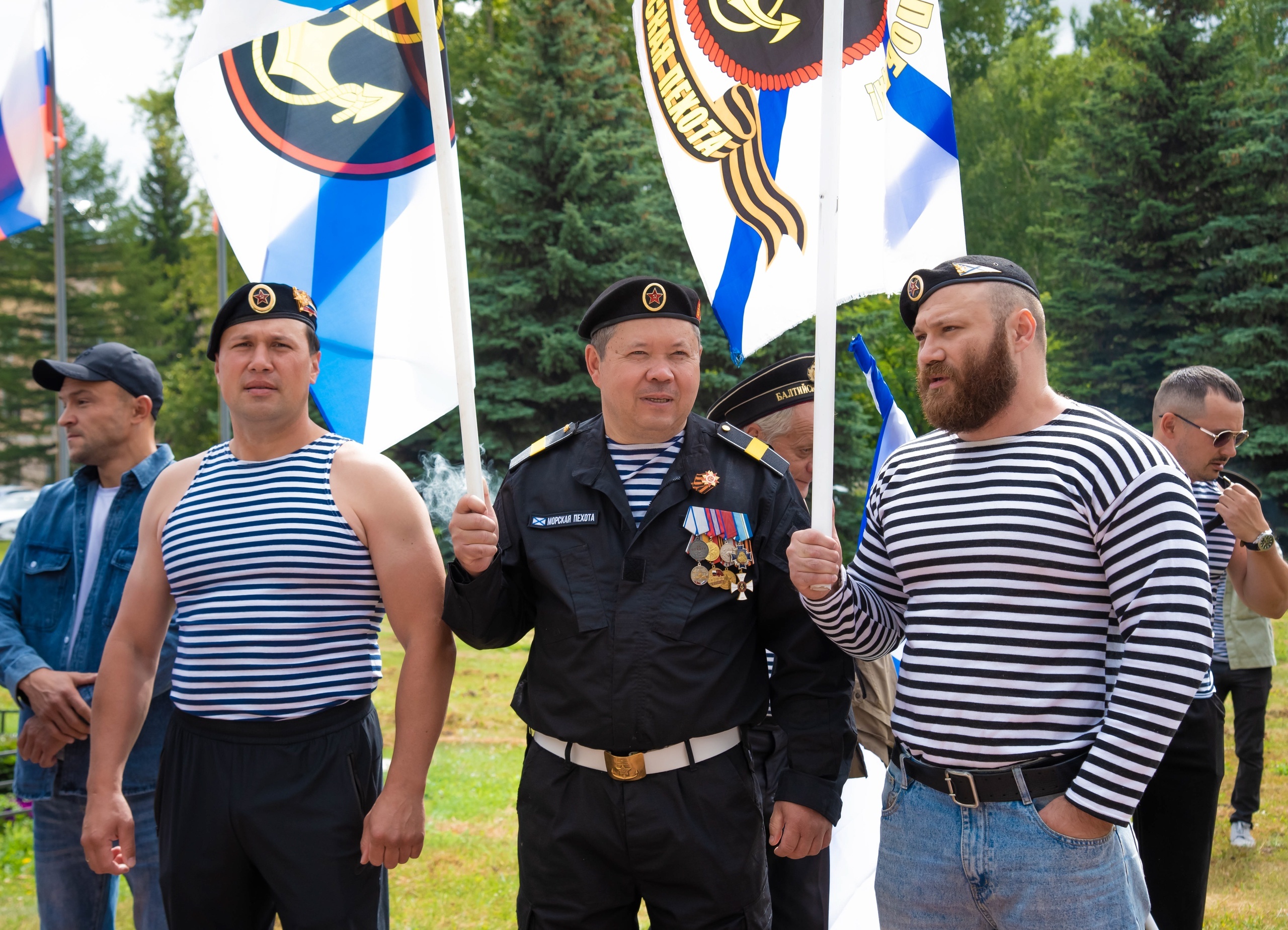 В Туймазах отметили день военно-морского флота России