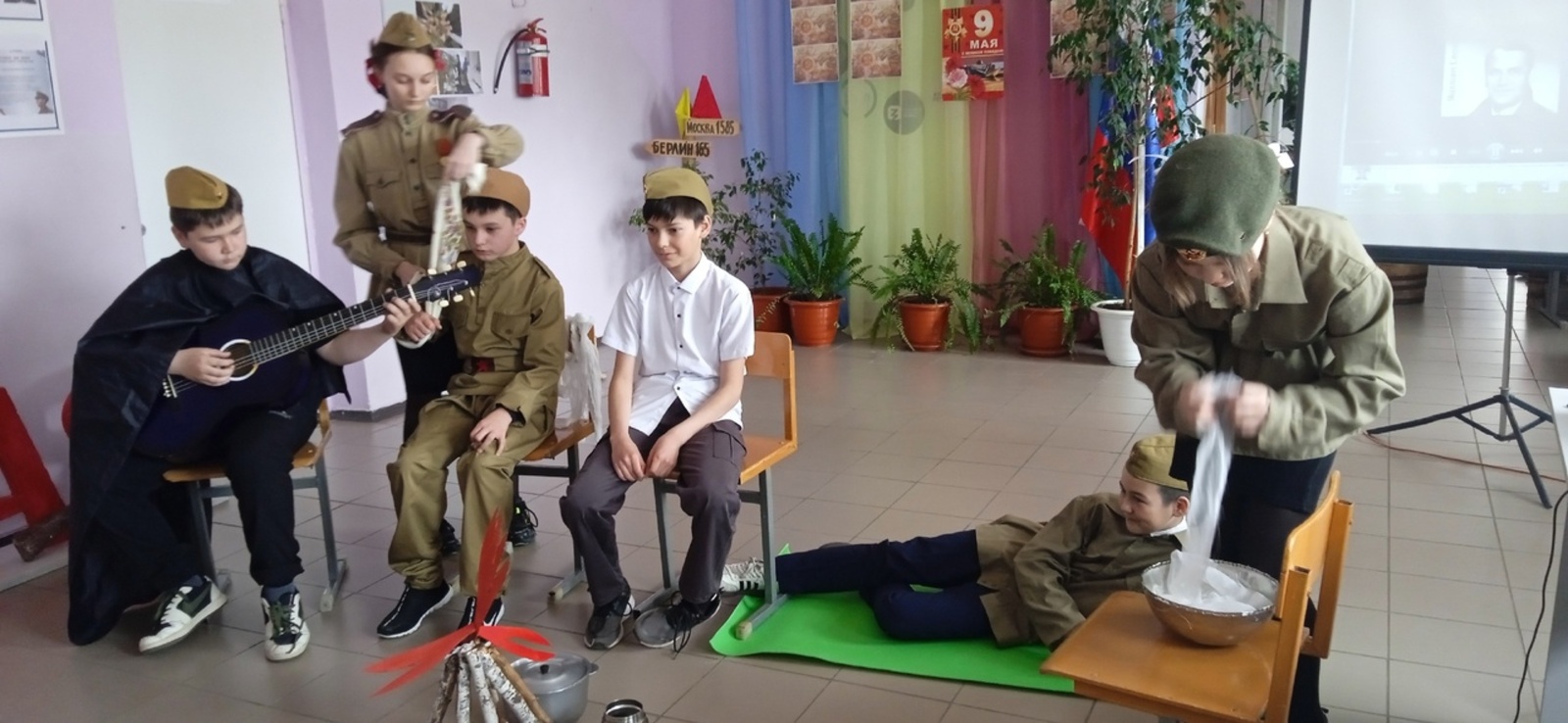 Школьники из Туймазинского района участвовали в конкурсе инсценировок