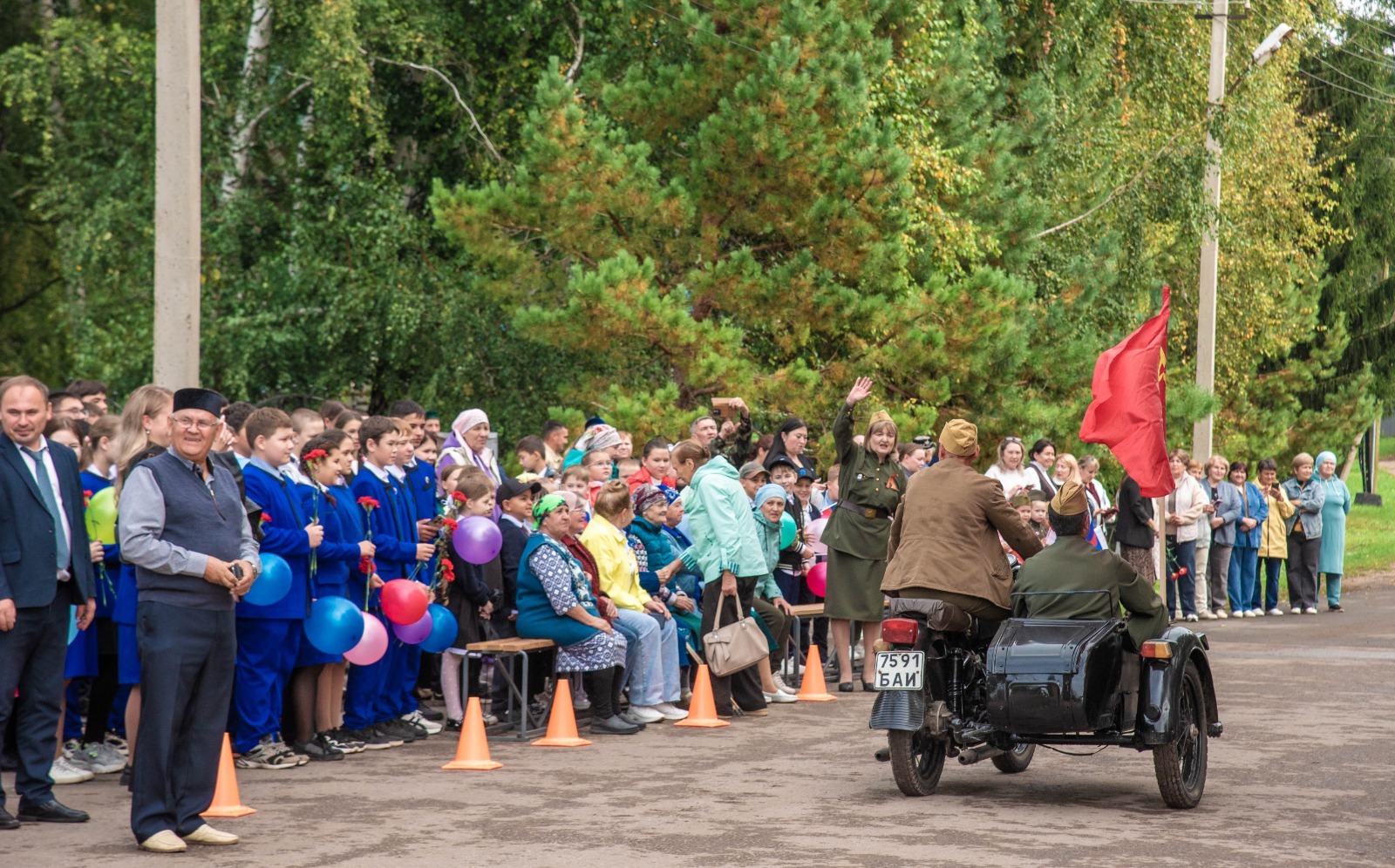 В Туймазинском районе открыли мемориал к 80-летию Победы