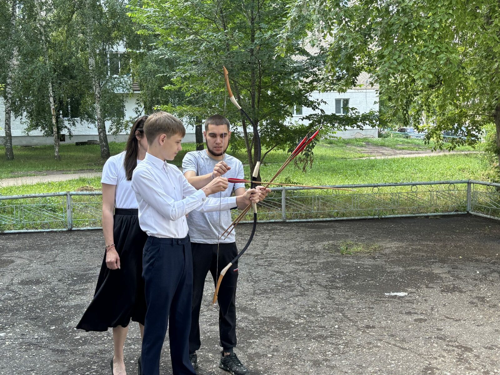 В Туймазинском районе прошел мастер-класс по стрельбе из лука