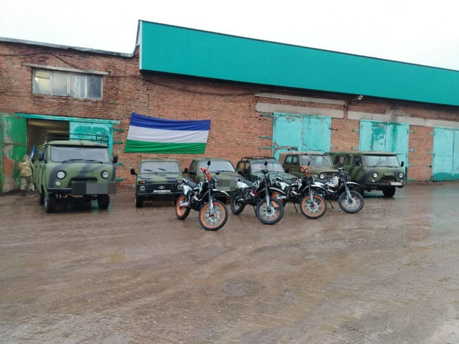 В Башкирии предприниматели оправили на СВО технику и продукты.