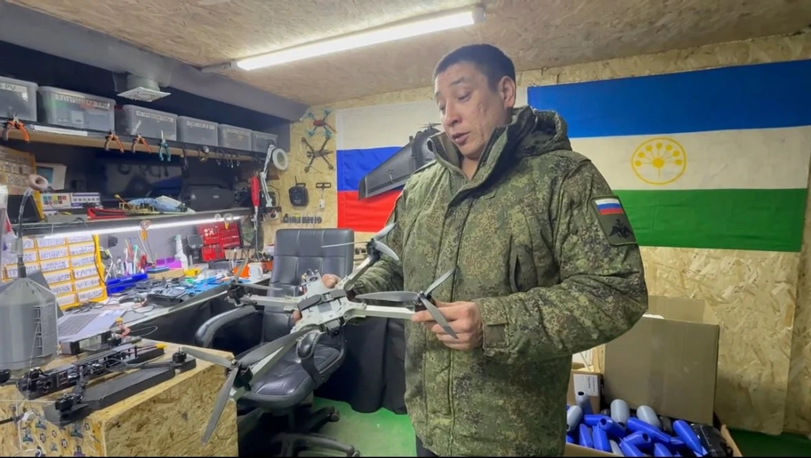 Боец Матроскин рассказал о службе, небе и башкирских дронах