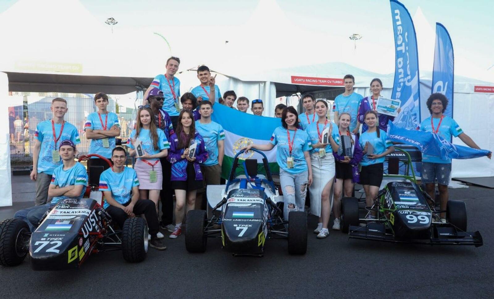 Гоночная команда межвузовского кампуса Уфы выступила в международных состязаниях