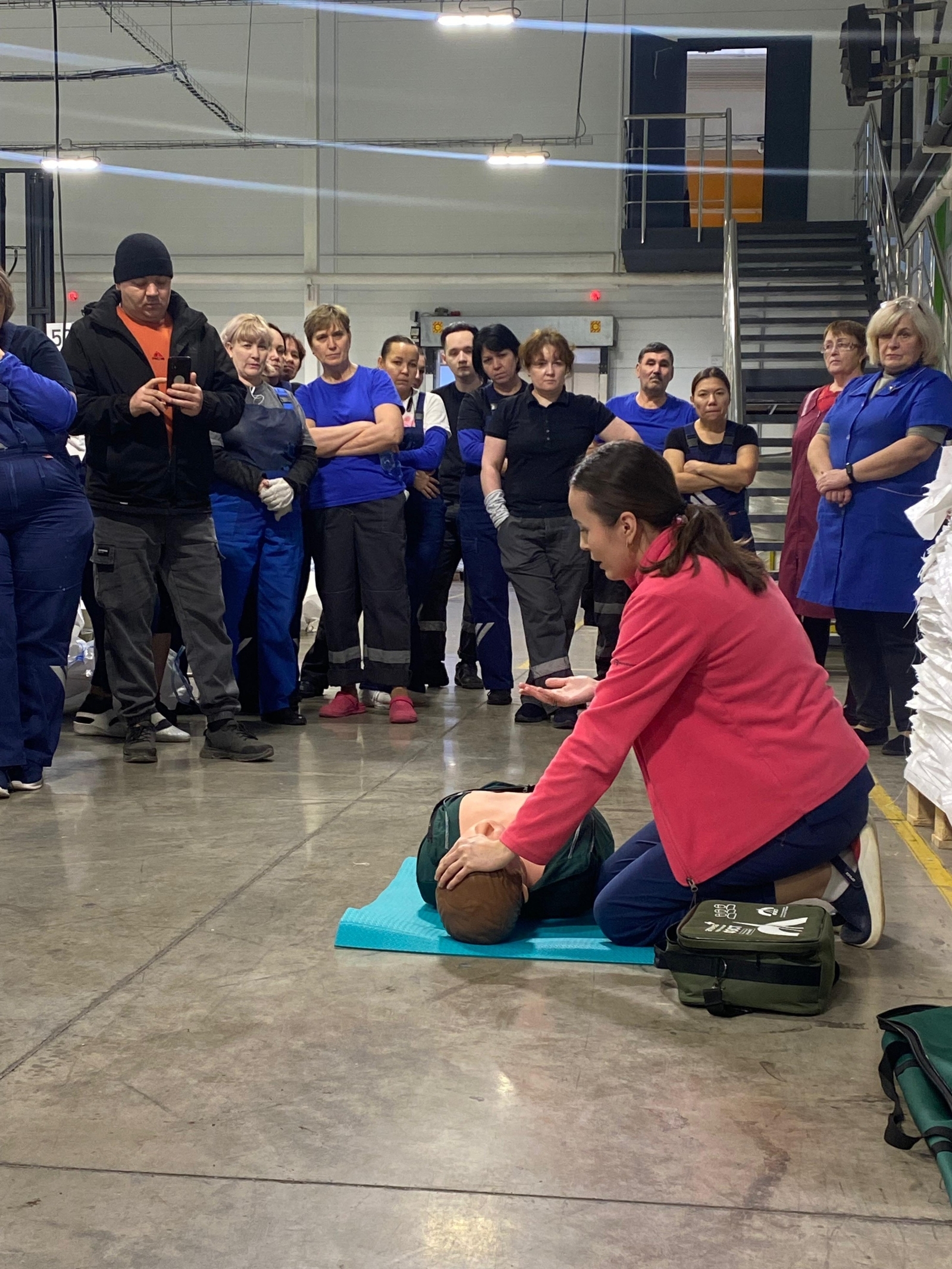 В Башкирии медики обучают сотрудников предприятий оказывать первую помощь