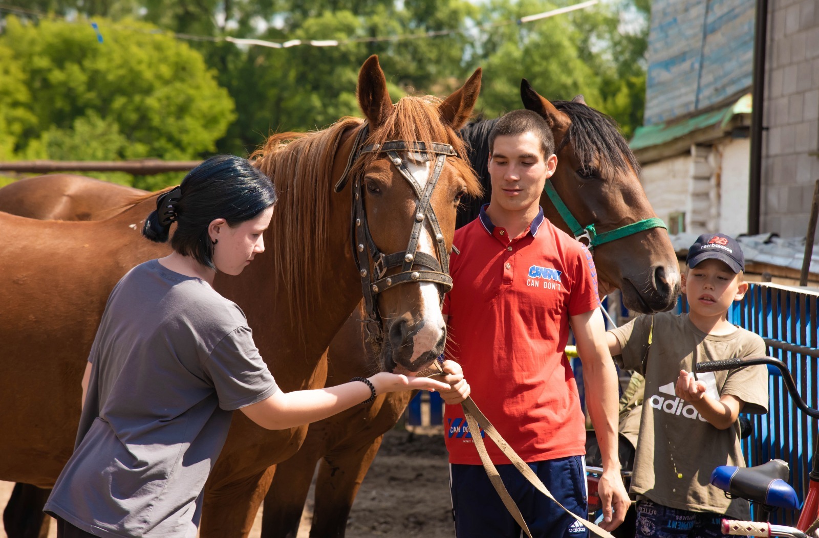 Многодетные супруги из Башкирии живут личным подсобных хозяйством
