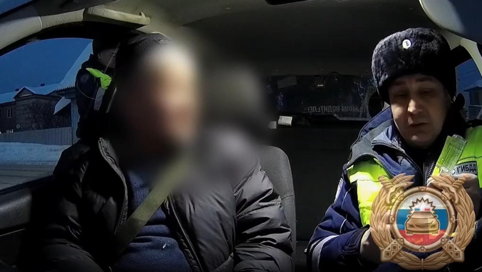 В Башкирии очевидец помог задержать пьяного водителя