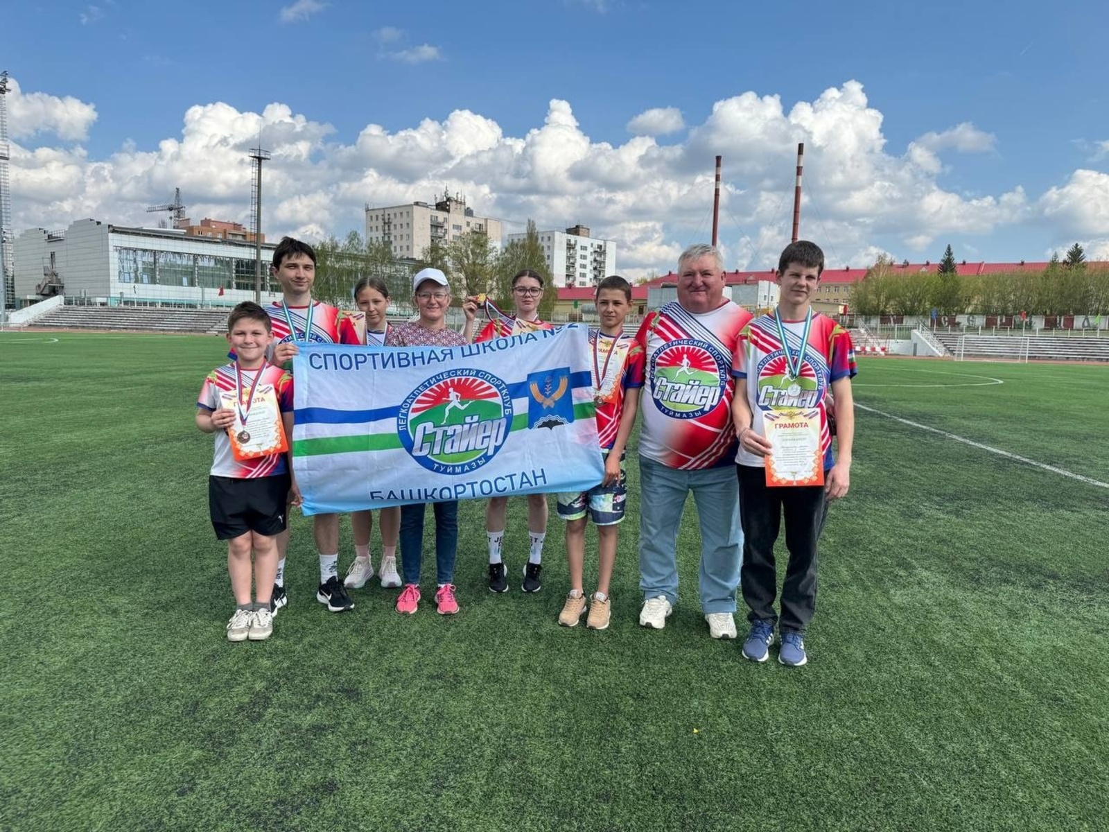 В Туймазах состязались легкоатлеты