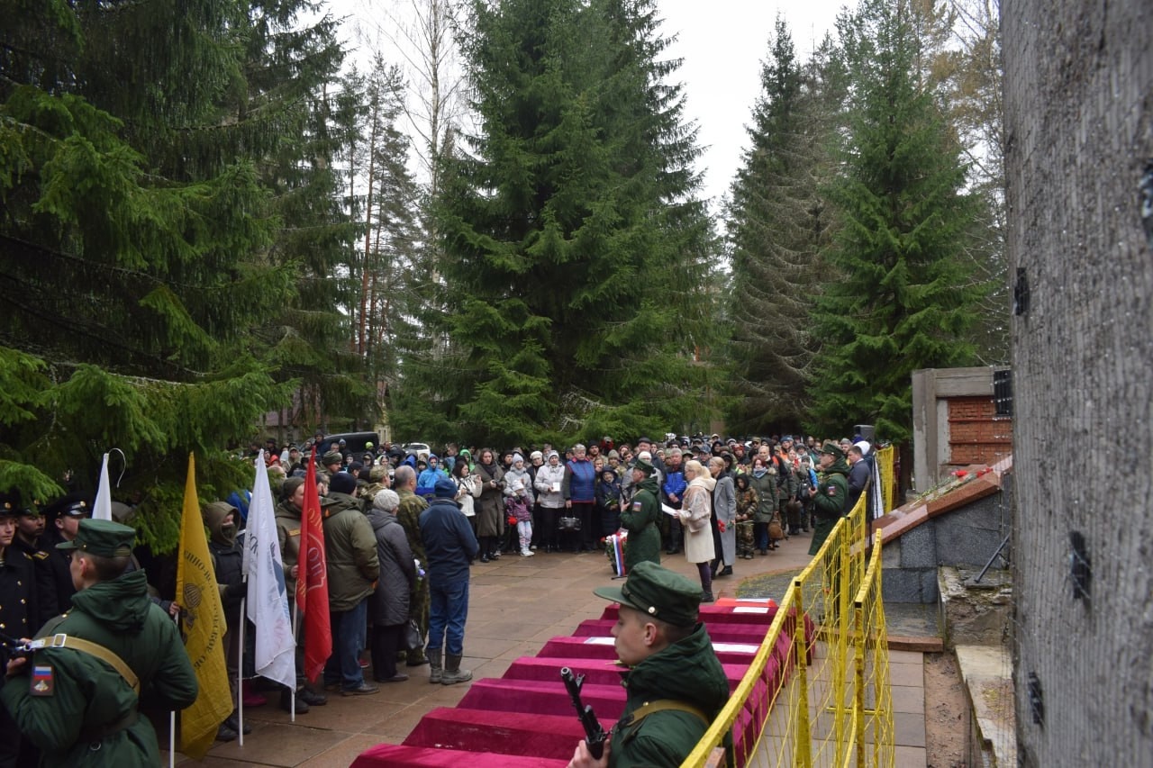 Жители Туймазов участвовали в захоронении деда-участника ВОВ