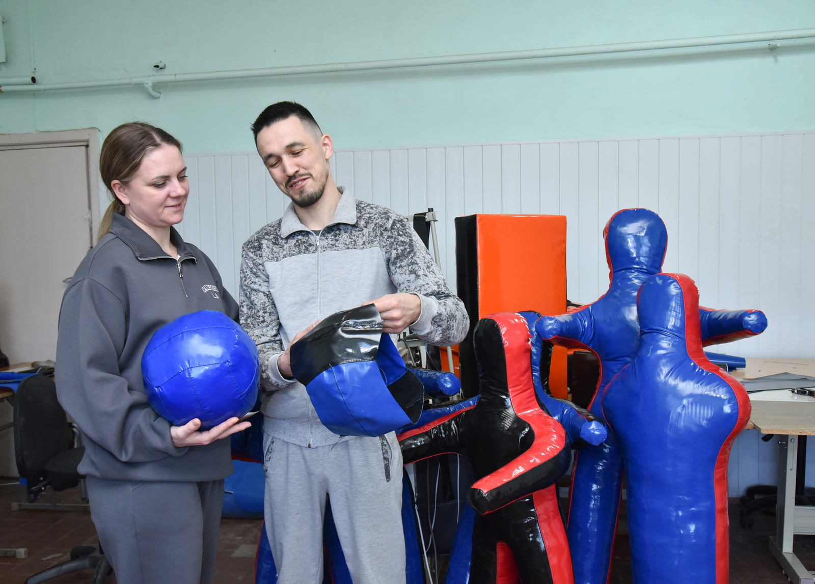 В Туймазах тренер занялся  производством  спортивного  инвентаря