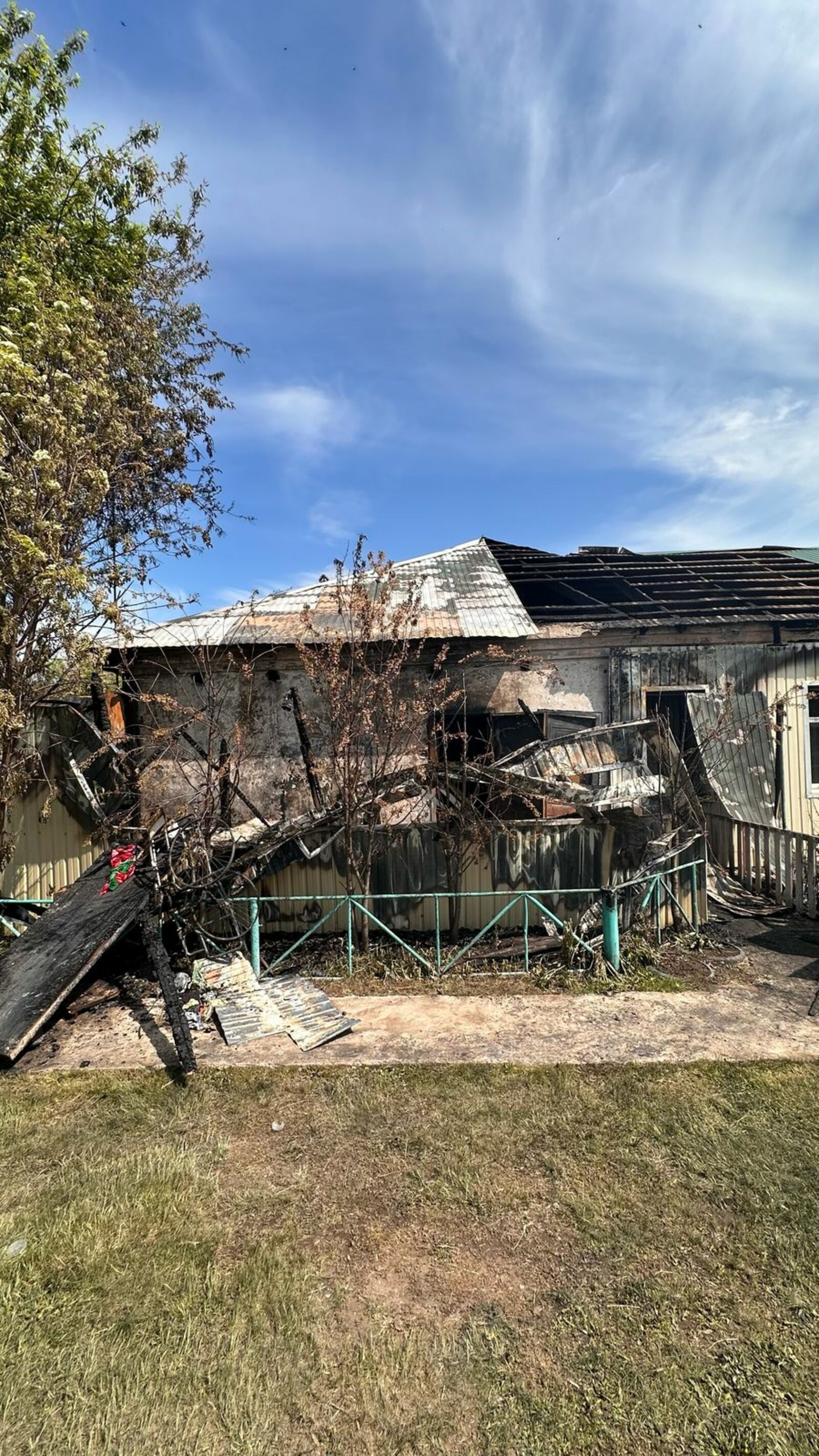 В Туймазинском районе в пожаре погибла пожилая женщина