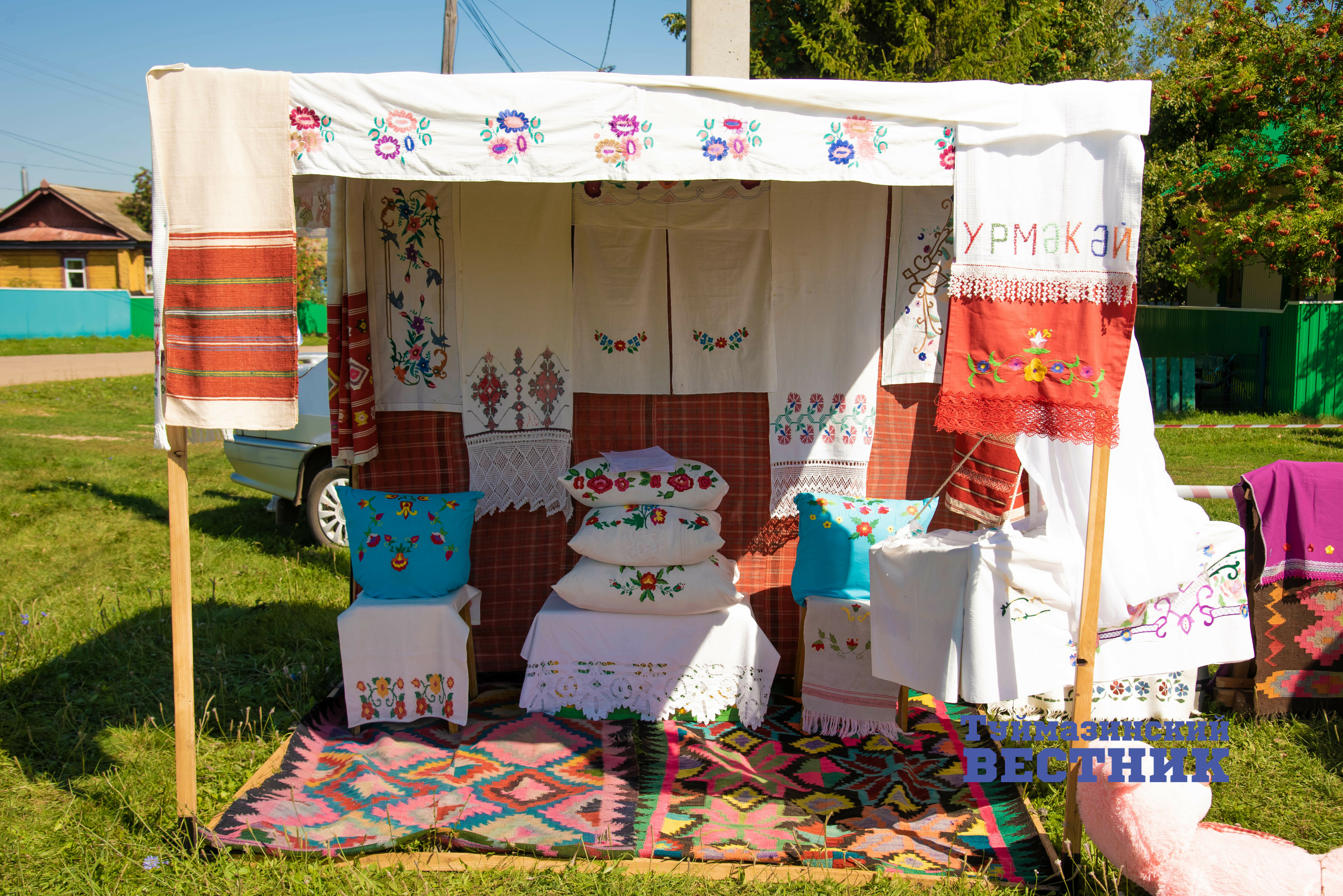 В Башкирии прошел брендовый фестиваль «Урмекеевские узоры»