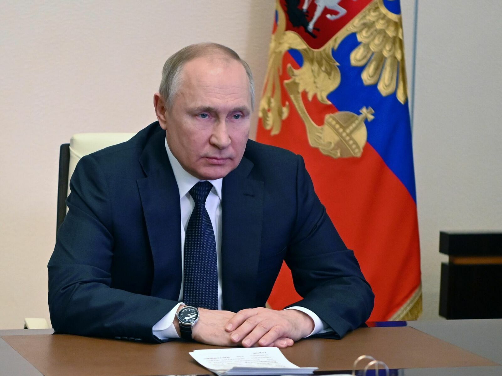 Путин провел совещание с постоянными участниками Совета безопасности