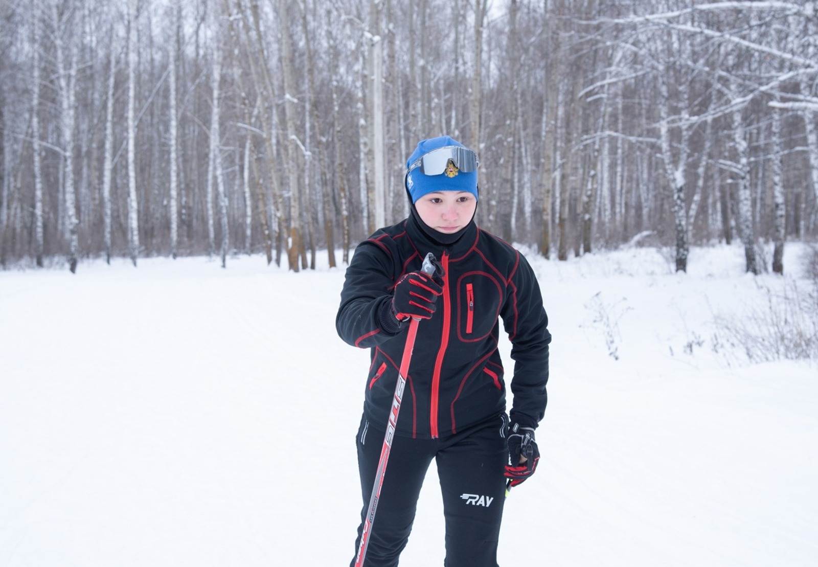 Школьница из Туймазов рассказала о своем увлечении лыжным спортом