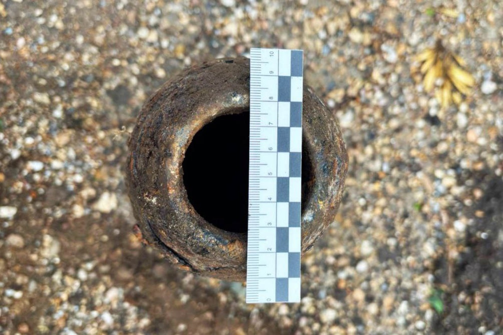 В Уфе росгвардейцы обследовали мину времен Великой Отечественной войны