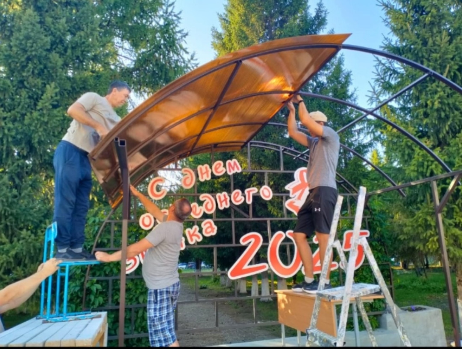 В школе Башкирии появилась крытая сцена