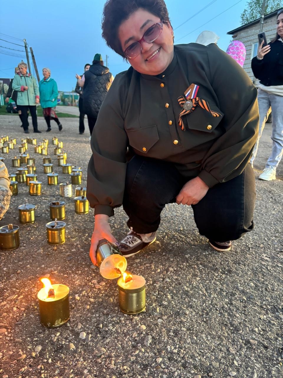 В Туймазинском района прошла акция «Свеча памяти»