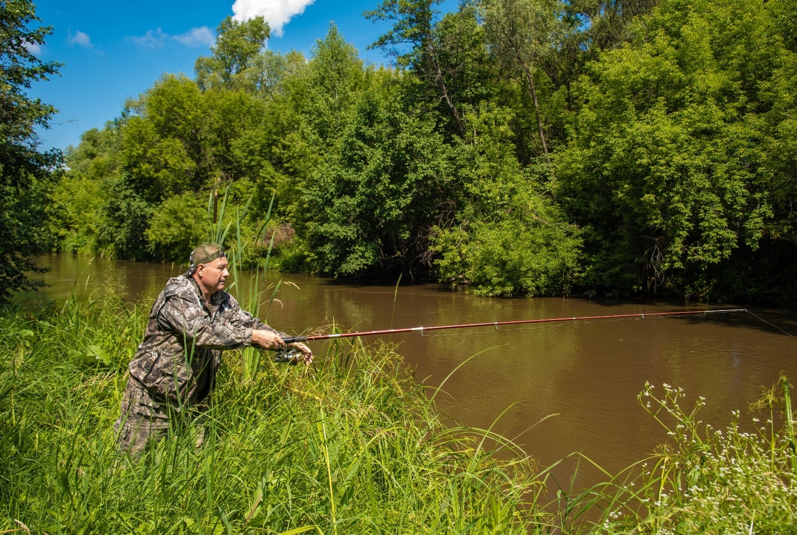 В Башкирии рыбак рассказал о своем самом крупном улове