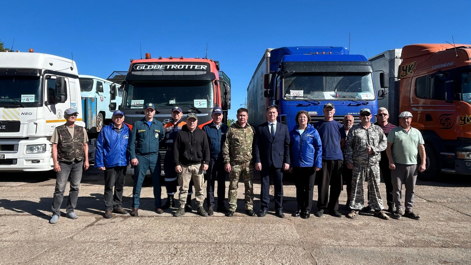 Радий Хабиров сообщил о доставке 150-го гумконвоя в зону СВО