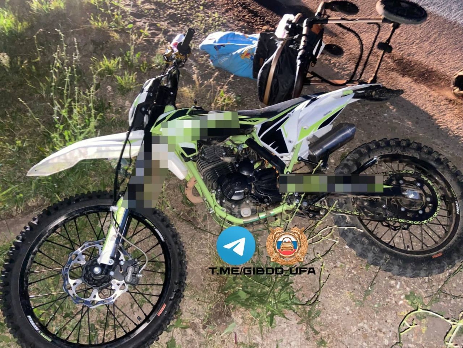 В Башкирии подросток-мотоциклист наехал на двухмесячного малыша