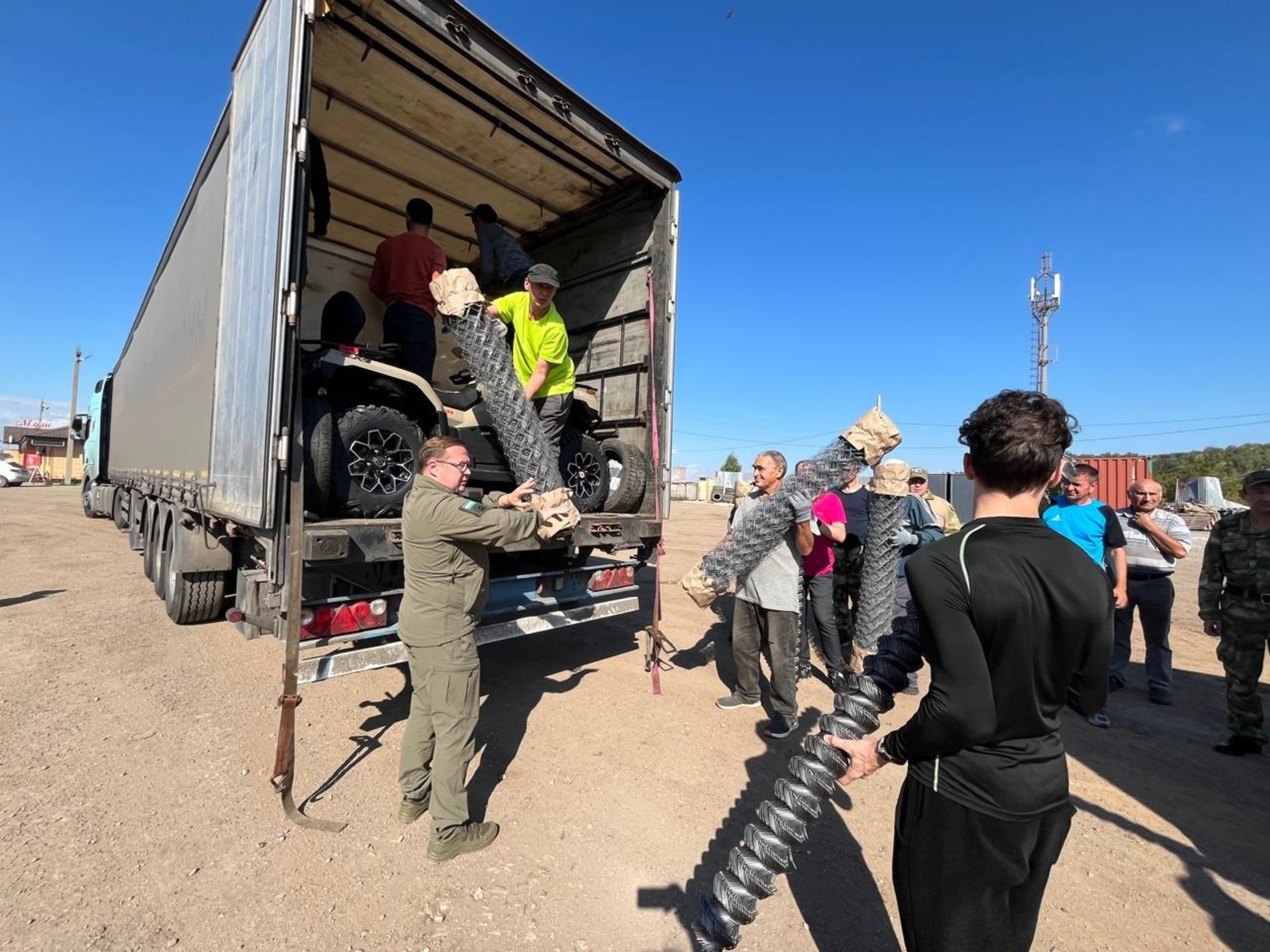 В зону СВО доставили 46-й гуманитарный груз из Туймазинского района