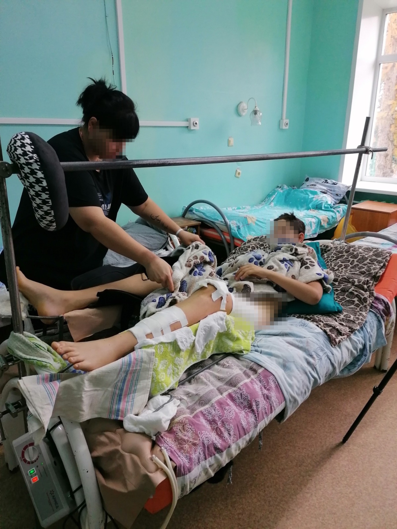 В Туймазах журналисты навестили подростка, который попал в ДТП на питбайке