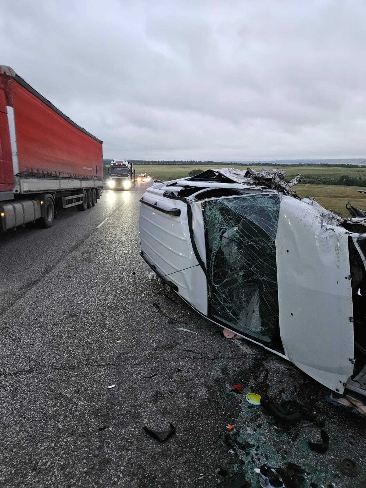 В Башкирии на подъеме в гору произошла страшная дорожная авария