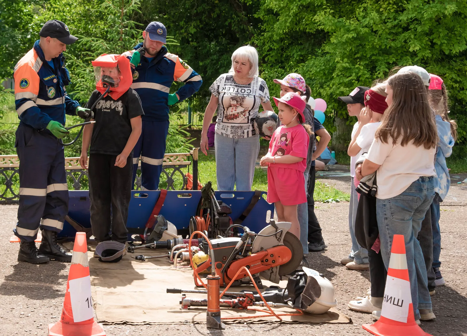 В Туймазах на каникулах работают школьные лагеря